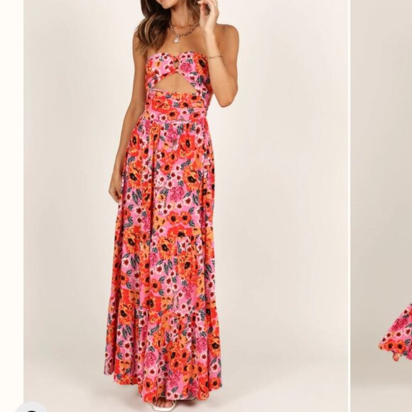 🌸 Petal + Pup “Sarai” Floral Maxi Dress | US 6 / AU 10 - Picture 12 of 14